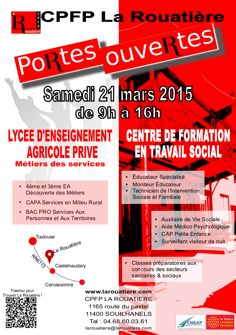 AFFICHE PORTES OUVERTES 2015