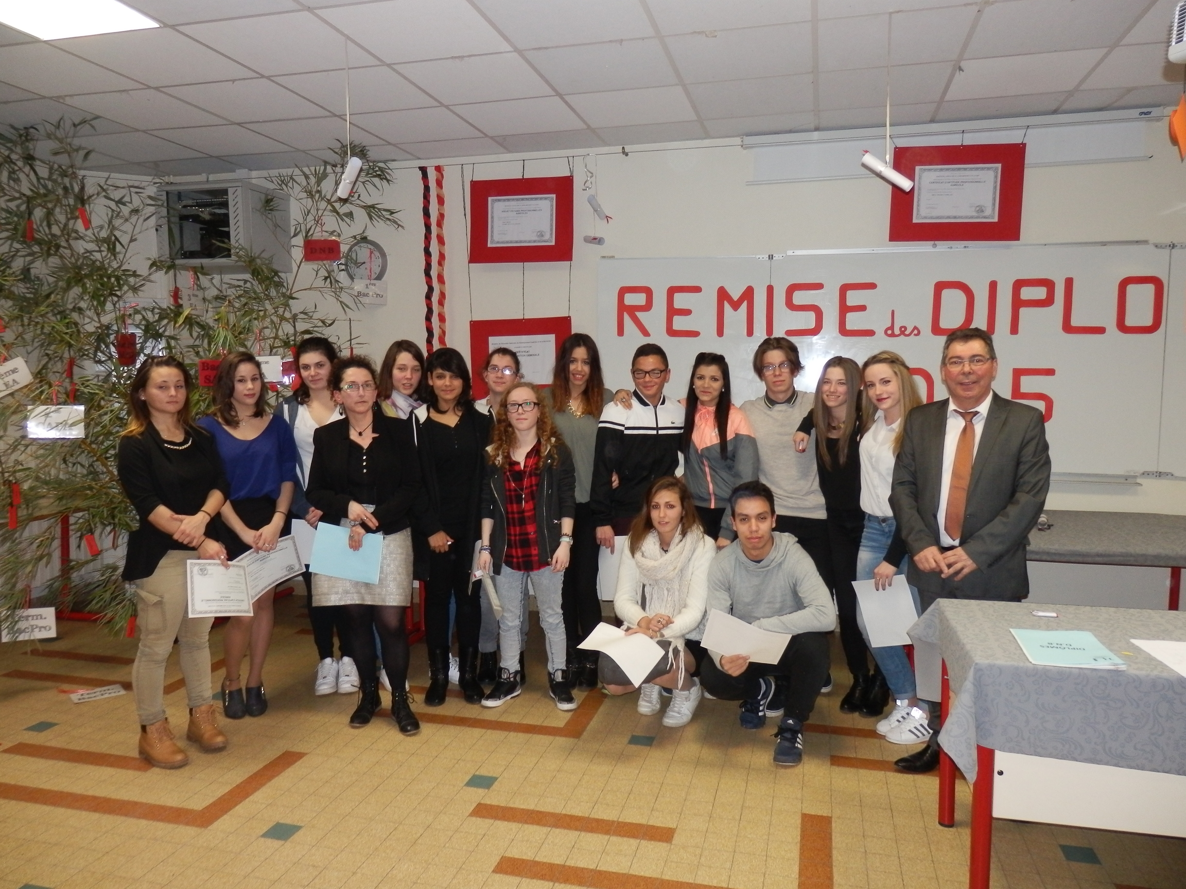 Les diplômés du CAPA SMR