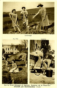 Ambiance à l'époque du centre ménager